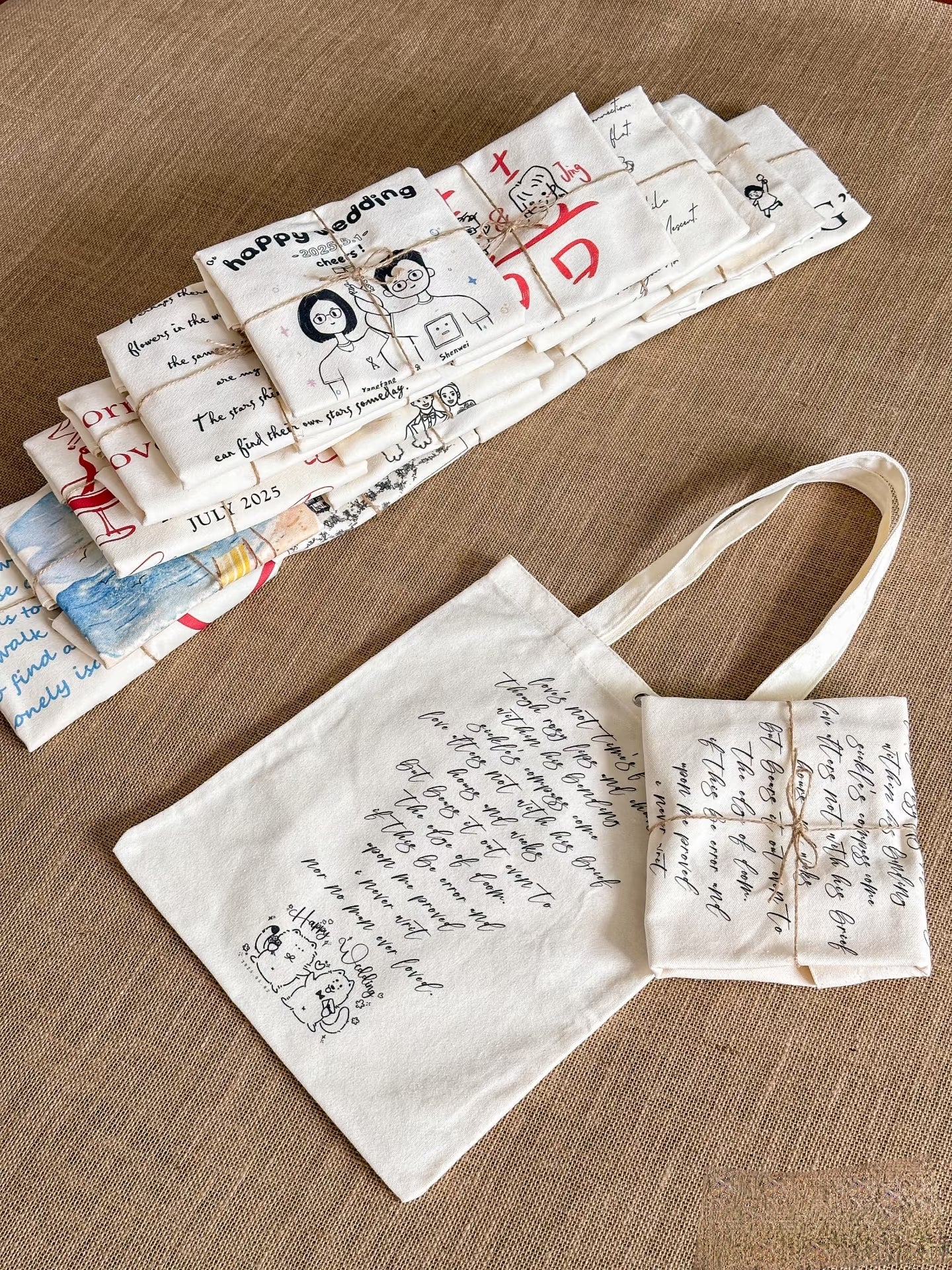AFF139--Personalized Canvas Tote Bag Recycle bag
