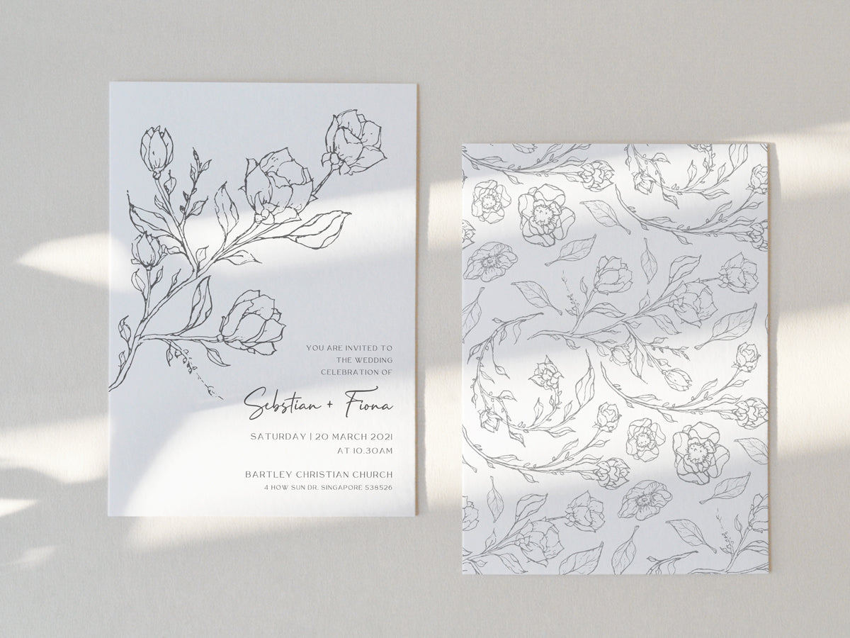 Wedding Invitation Card-405FD