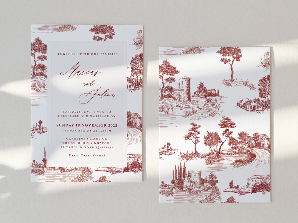 Wedding Invitation Card--499FD