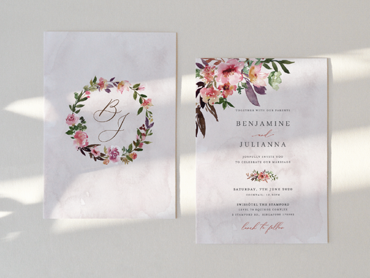 Wedding Invitation Card--456FD