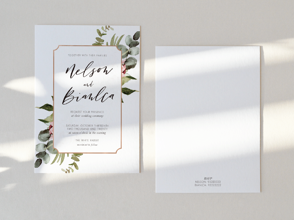 Wedding Invitation Card-368FD