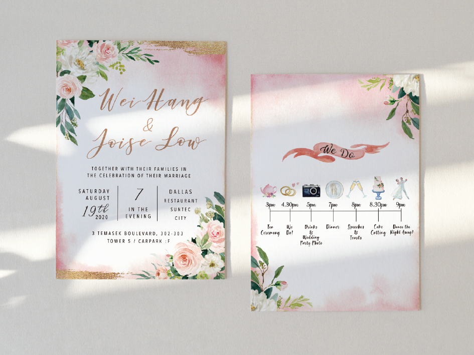 Wedding Invitation Card-133FD