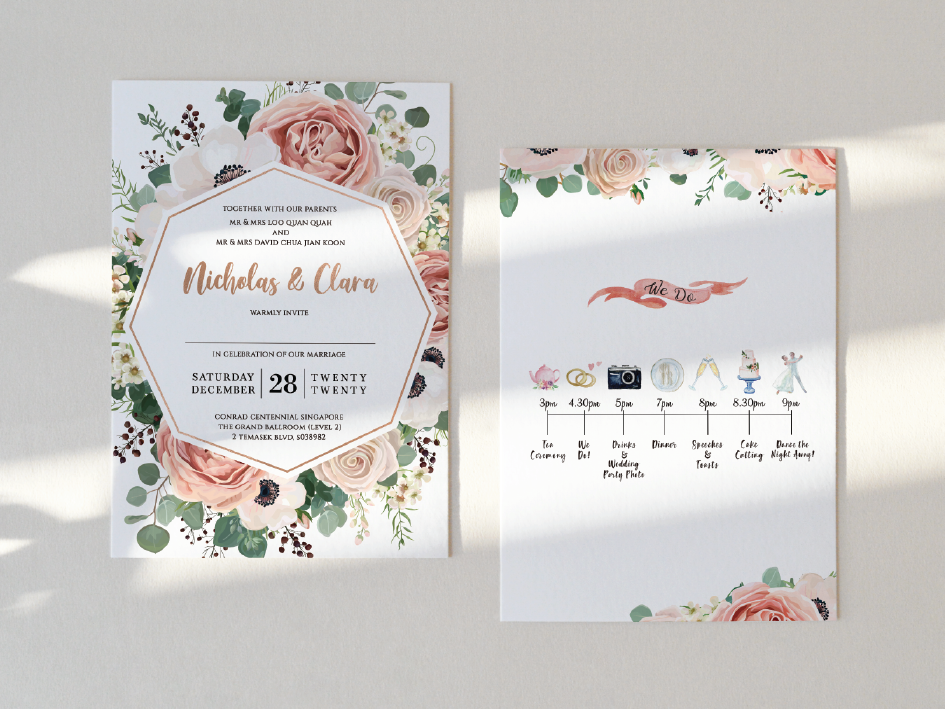 Wedding Invitation Card-411FD