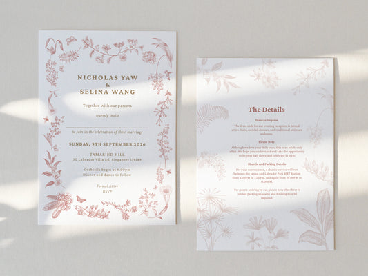 Wedding Invitation Card--FD441
