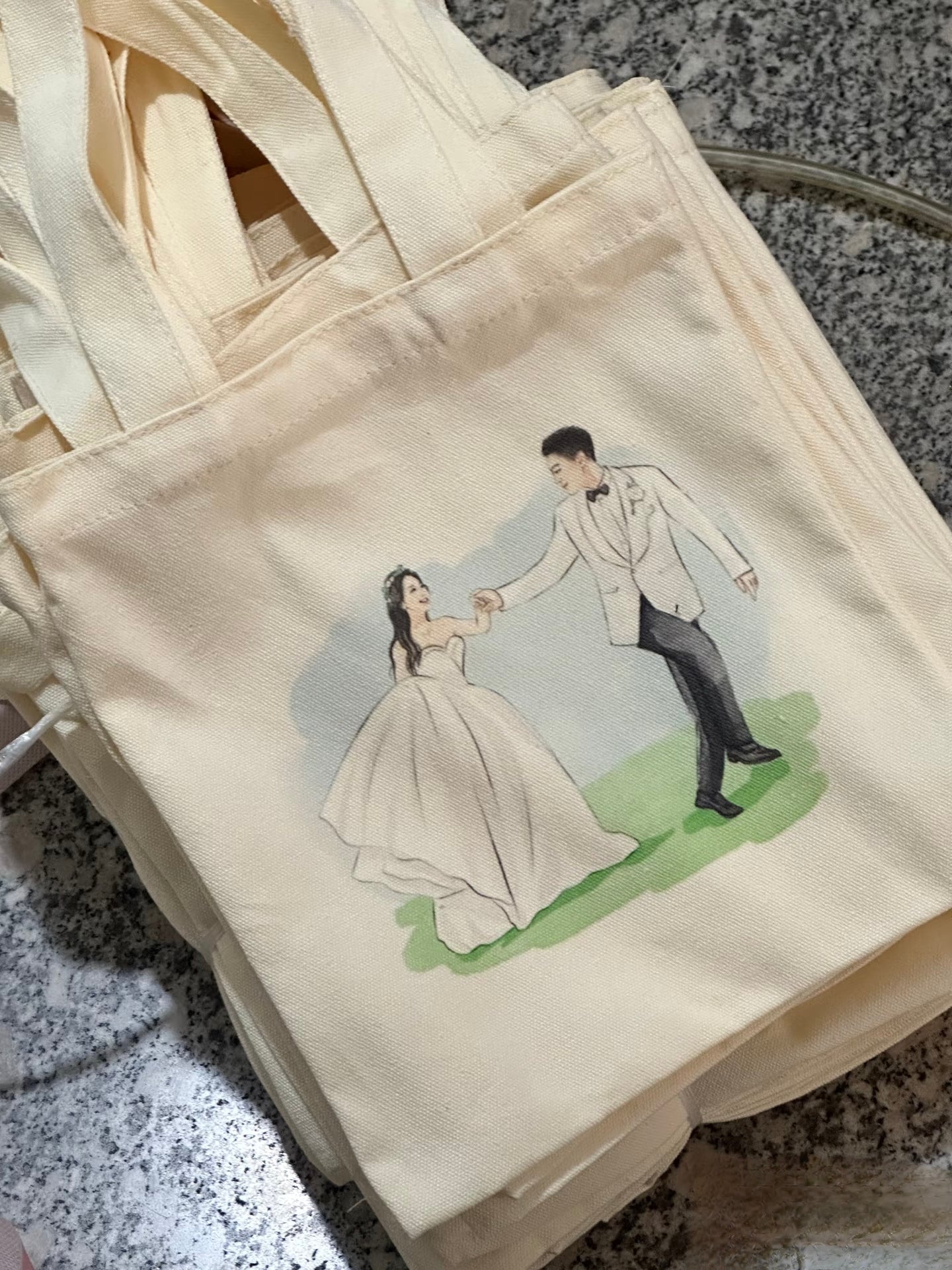 AFF139--Personalized Canvas Tote Bag Recycle bag