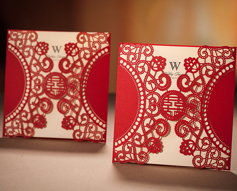 Wedding Invitation Card-506CW - Wforwedding