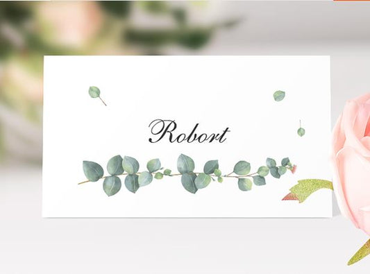 Place Card , Wedding Name Tent--324PC - Wforwedding