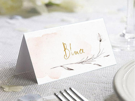 Place Card , Wedding Name Tent--325PC - Wforwedding