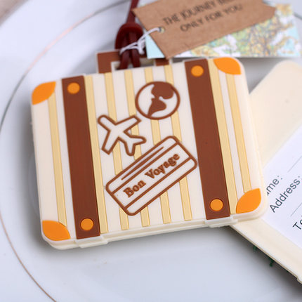 AFF439--Trunk Luggage Tag - Wforwedding