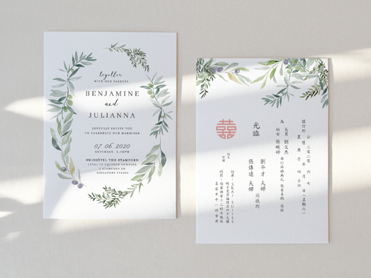 Wedding Invitation Card--336FD